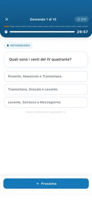 Quiz Patente Nautica D1 screenshot 2