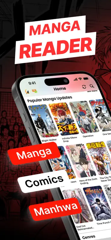 Manga Reader Infinity screenshot 1 of 7