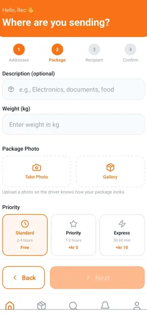 Sendit- screenshot 4