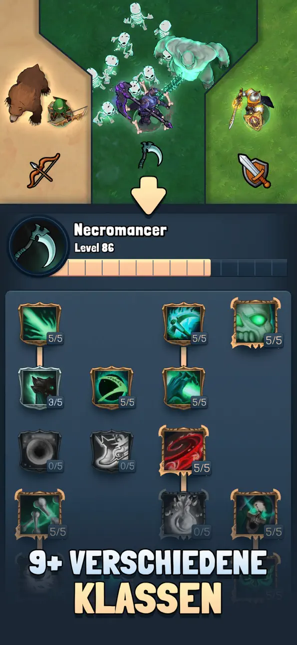 Eternal Hero: Action RPG iOS Mod IPA screenshot 2 - iOS game interface
