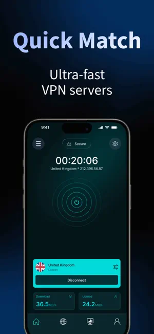 Whale VPN 1 screenshot 3