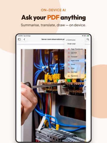 PDF Maker -  Photos to PDF iPad screenshot