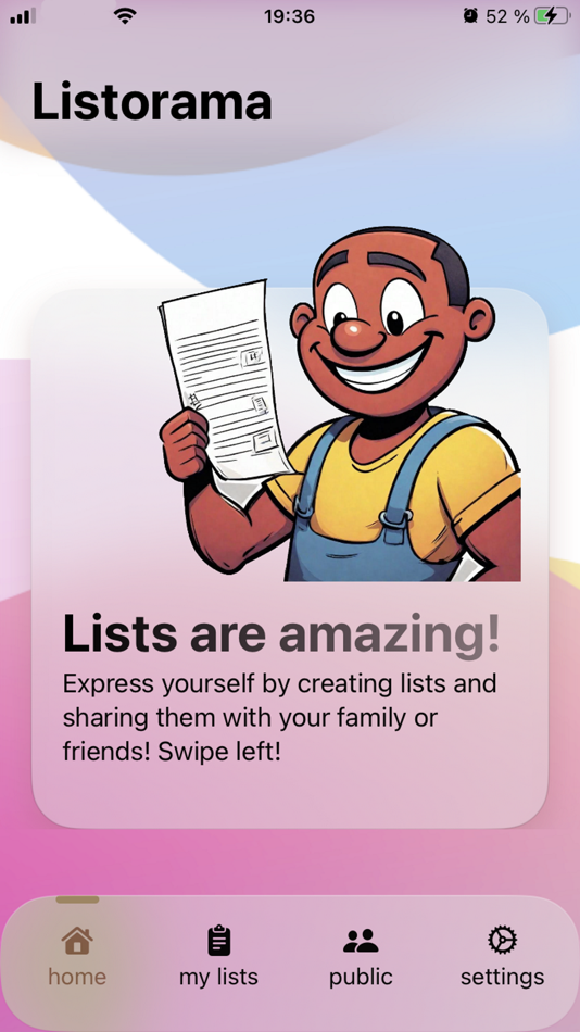 #2. Listorama (iOS) 由: REJANE ANDRADE RIISE