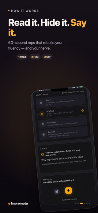 Smooth Speak: Impromptu Screenshot 3 of 6