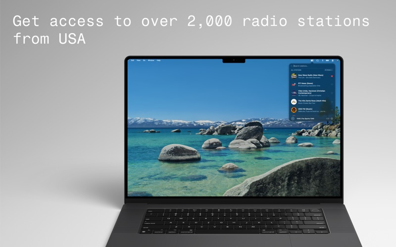 Screenshot #1 pour USA Radio stations