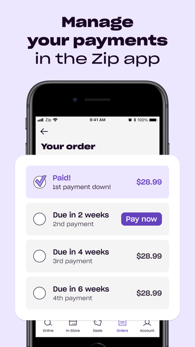 Zip - Buy Now, Pay Later Screenshot
