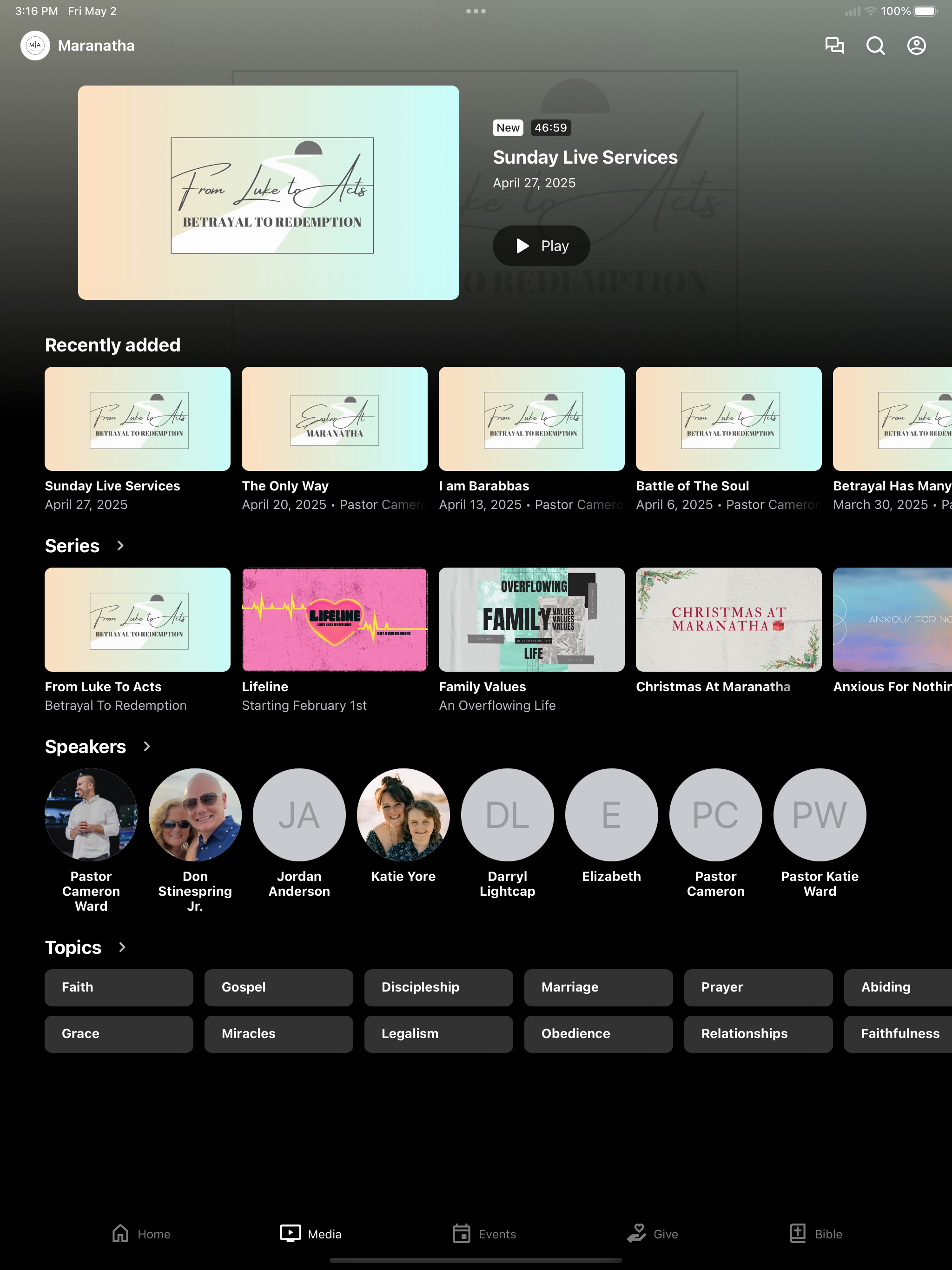 Maranatha Assembly screenshot 5