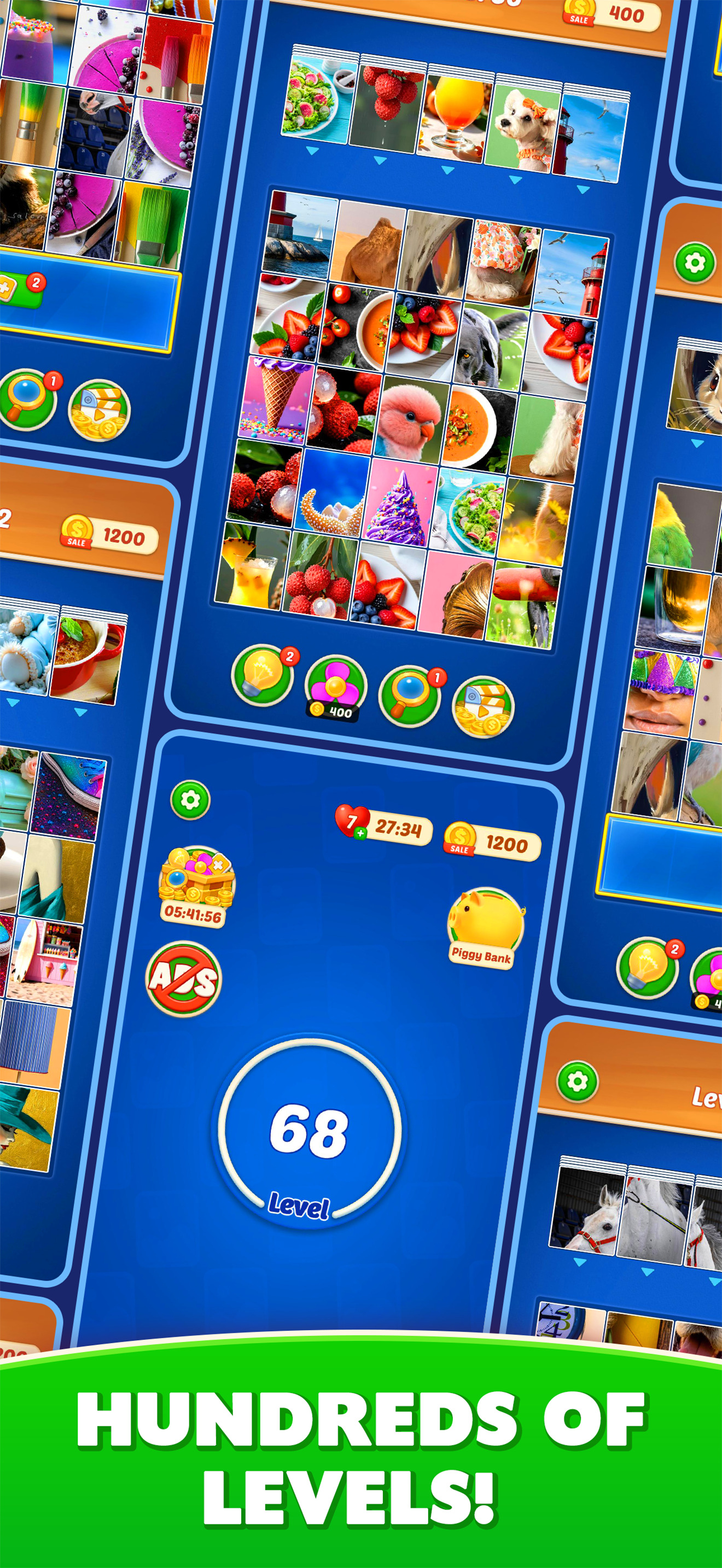 Jigsaw Cards: Drop & Match screenshot 4
