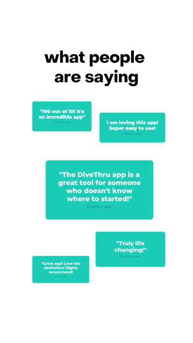 DiveThru iPhone screenshot 7 - Health & Fitness app