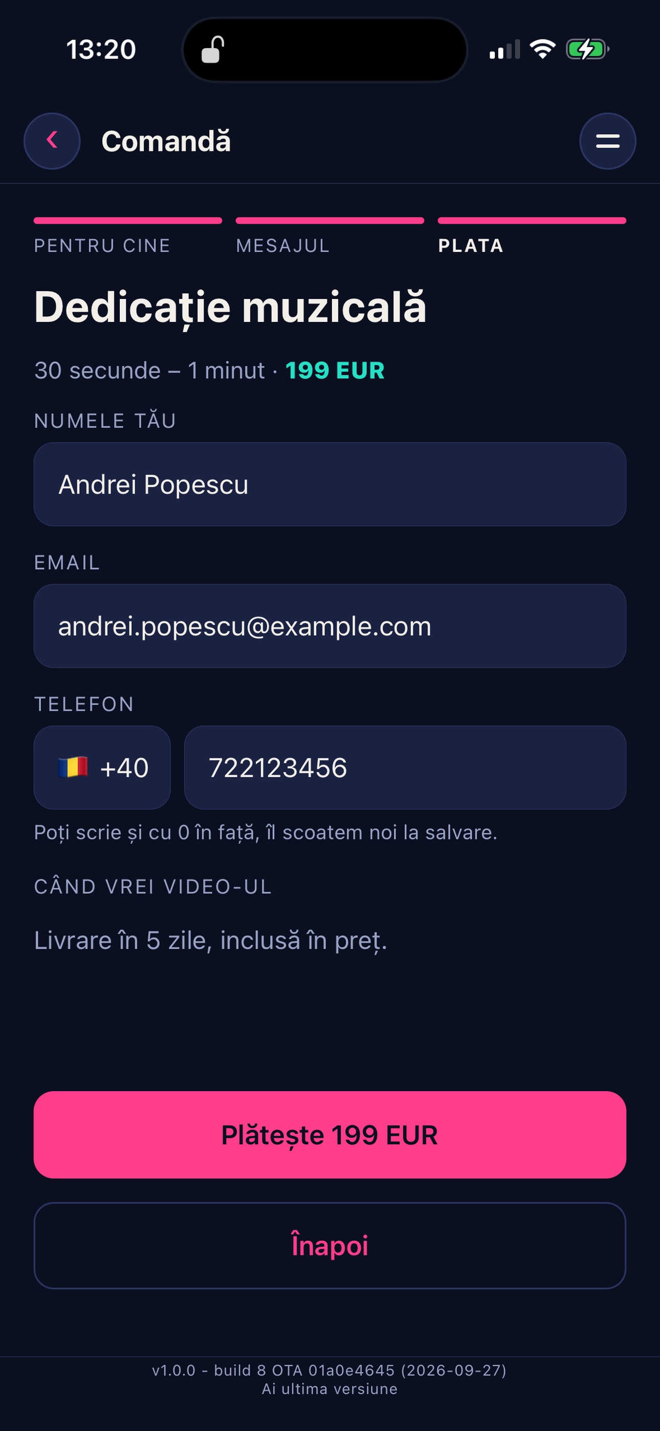 Screenshot 4 of Dedicații Costel Biju