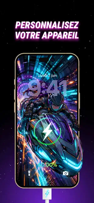 Fonds d'Écran 4K: ChargeLive iPhone screenshot 6