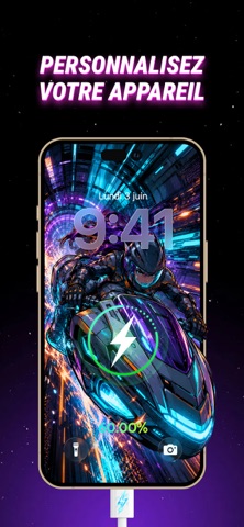 Fonds d'Écran 4K: ChargeLive iPhone screenshot 6
