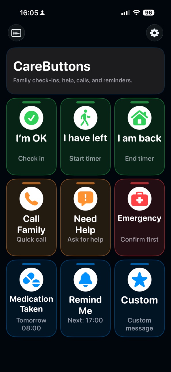 iPhone screenshot