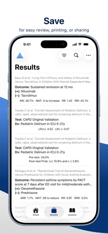 EBM Calculator screenshot