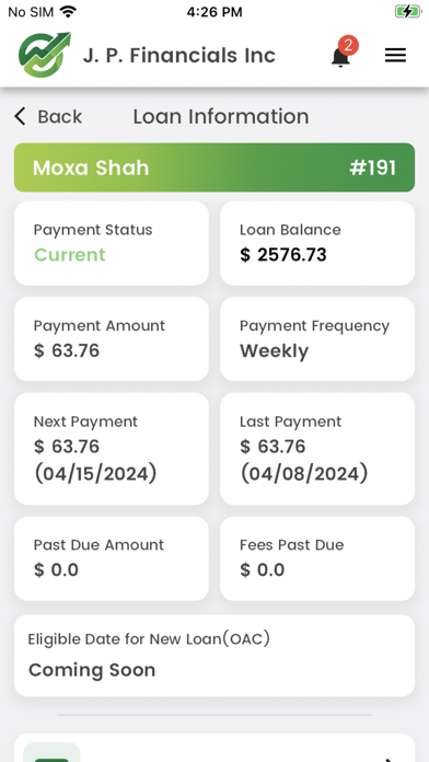 Lending-Hub Screenshot