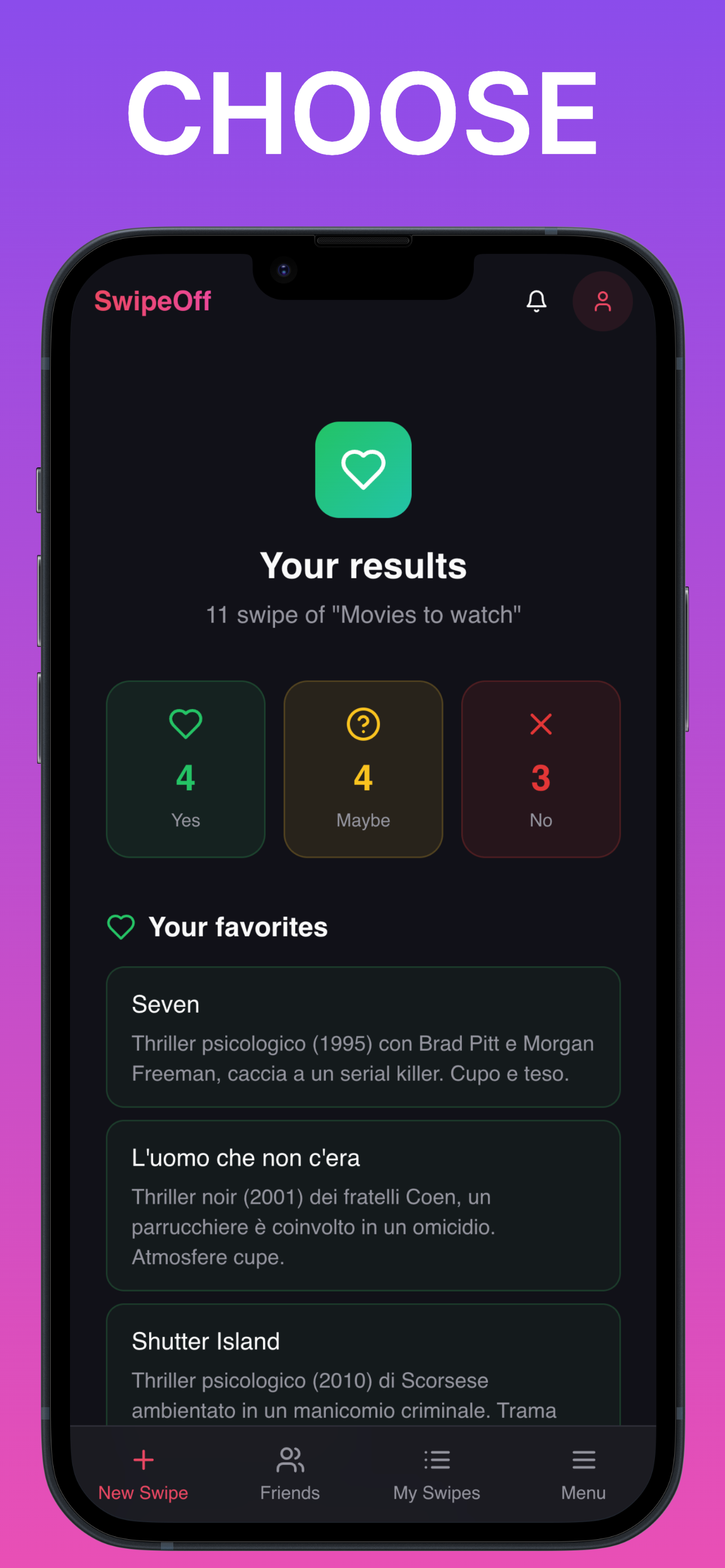 SwipeOff screenshot 3
