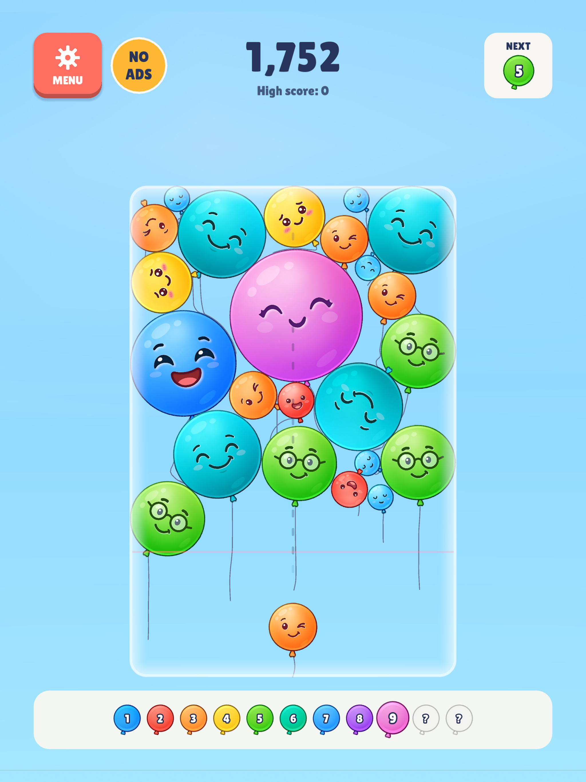 Merge Balloon: Sky Puzzle screenshot 11