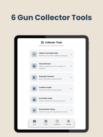 Gun Value: Firearm Identifier iPad screenshot