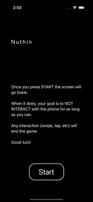 Nuthin Screenshot 1 of 1
