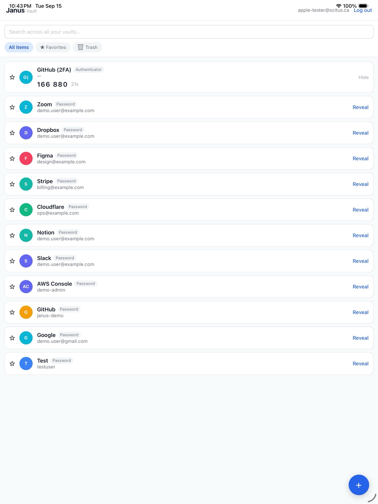 Screenshot 5 of Janus Vault