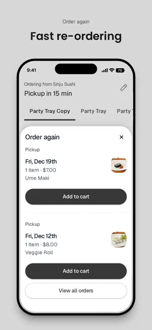 Sinju Sushi screenshot 4