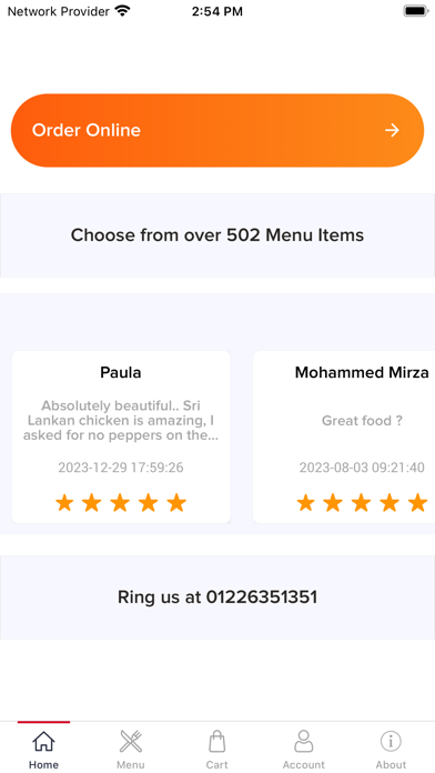 Everest Curry & Fastfood Screenshot