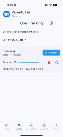 Parentease screenshot