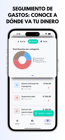 Objetivo de Ahorro screenshot