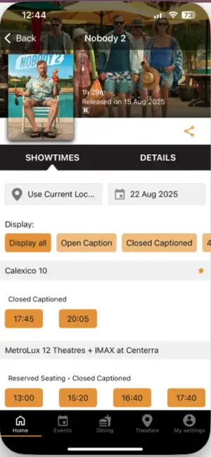 Metropolitan Theatres screenshot 3