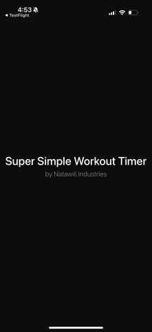 Super Simple Workout Timer Screenshot 3 of 7