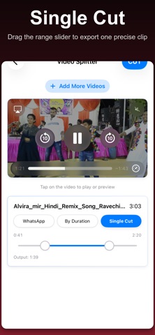 Video Splitter - Split Videos screenshot
