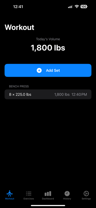 Liftiq: Workout Tracker Screenshot 1 of 4