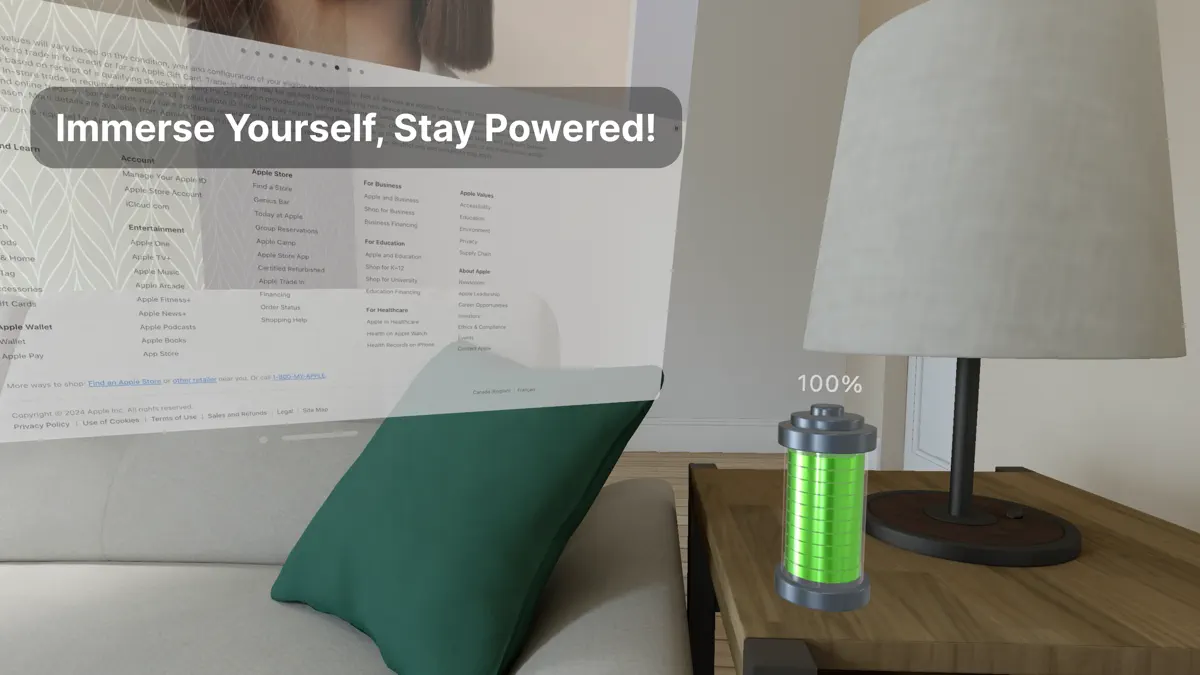 AR Battery Meter screenshot 1