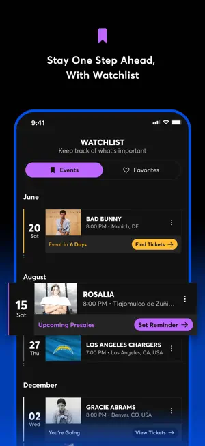 Ticketmaster－Buy, Sell Tickets screenshot 2
