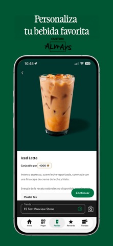 Starbucks España iPhone screenshot 6