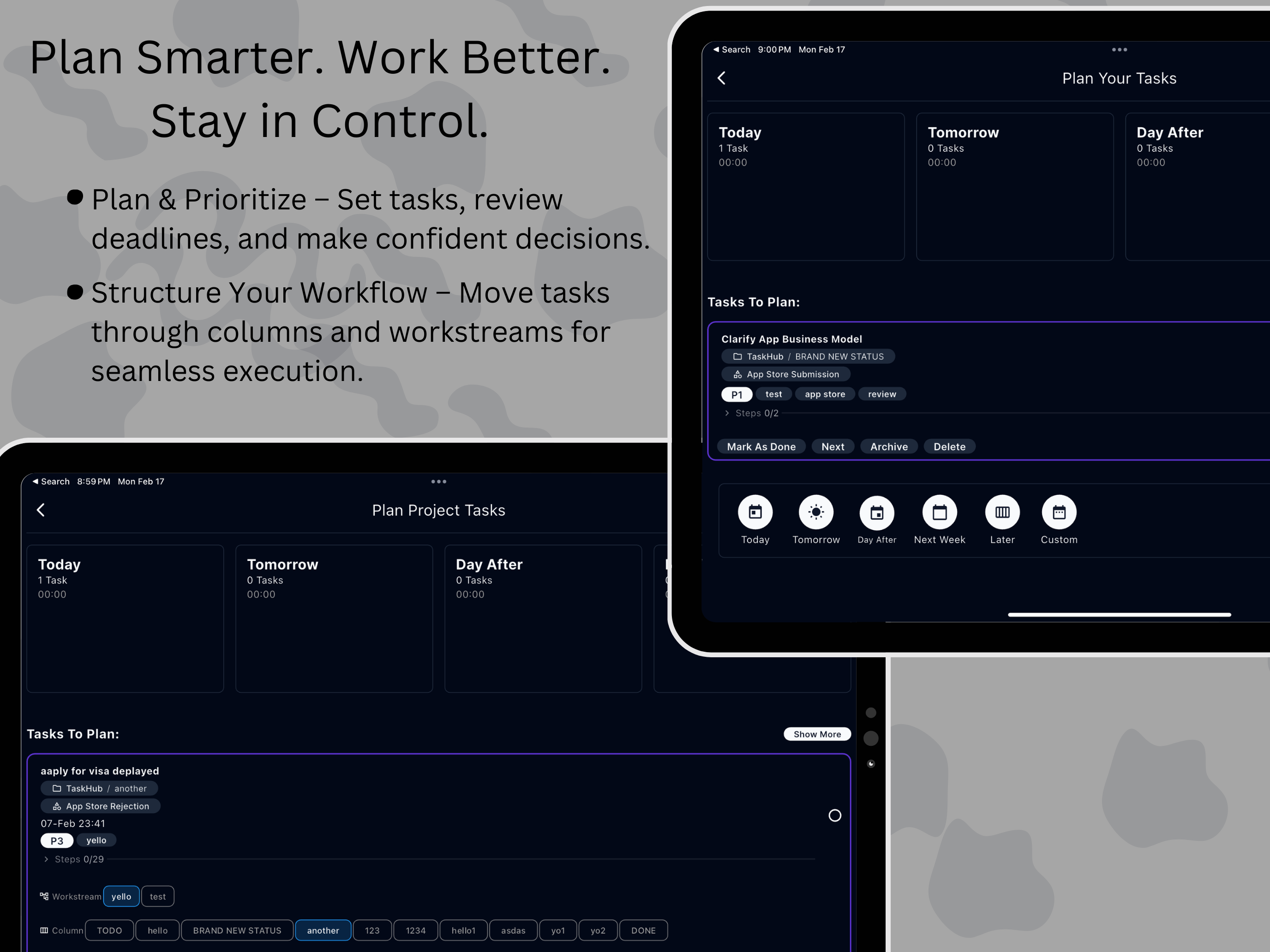 TaskHub: Plan your tasks