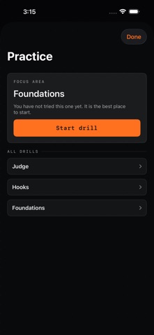 Chronogram: Anagram Trainer iPhone screenshot