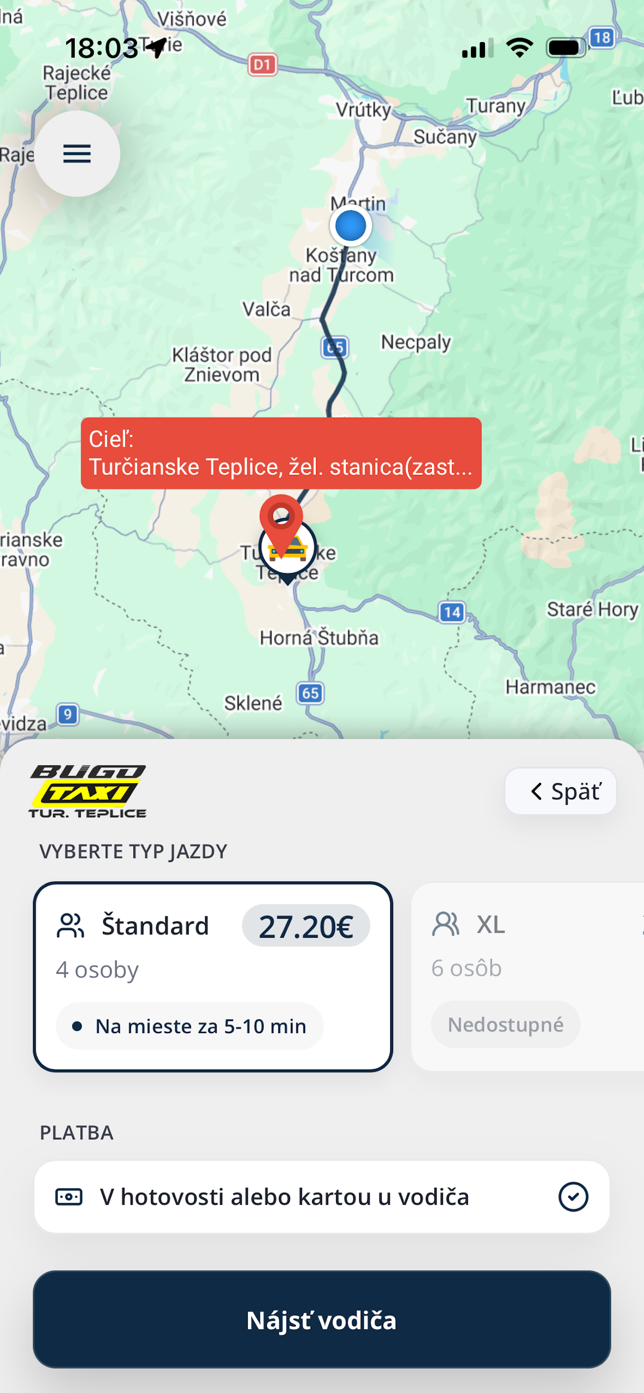 Bugo Taxi TR
