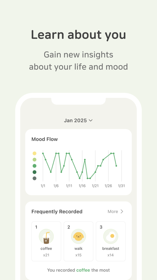#6. DailyBean - simplest journal (iOS) 게시자: BlueSignum Corp.