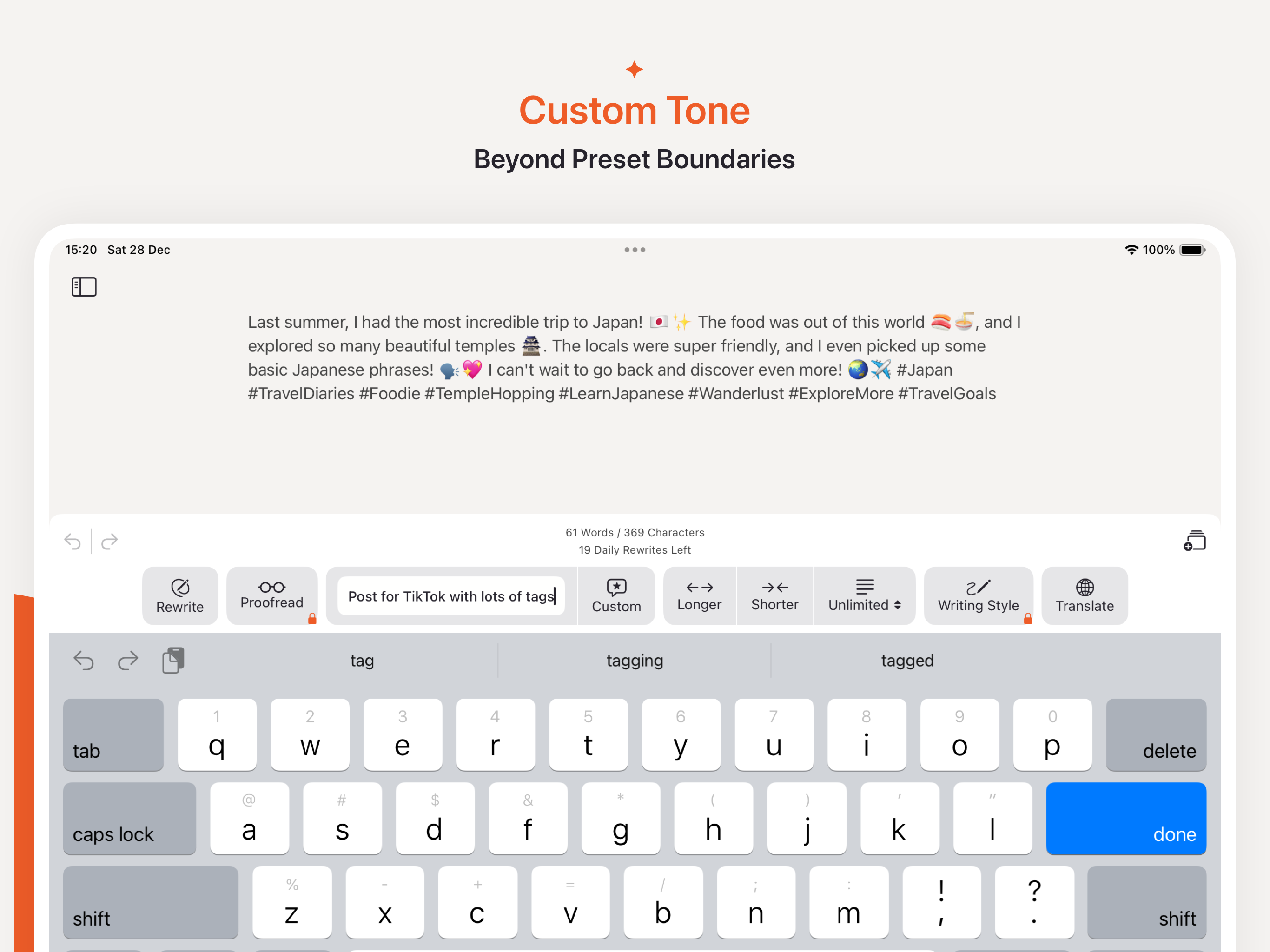 AI Rewrite: Write Smarter