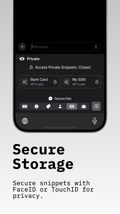SnipKey - Keyboard Extension screenshot-3