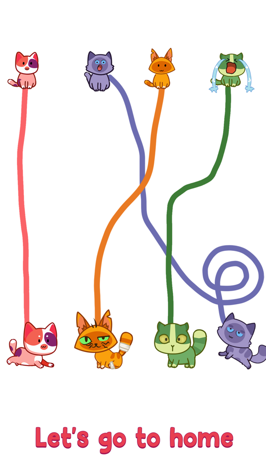 #5. Cat Puzzle: Draw to Kitten (iOS) By: Doanh Hoang