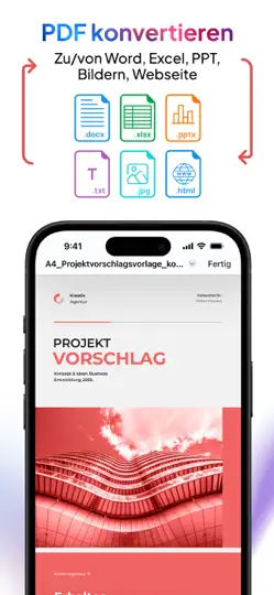 Screenshot von PDF Export - PDF Konverter auf dem iPhone 2