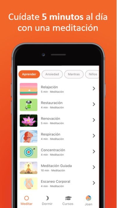 Screenshot 1 of Meditación Guiada Elefante Zen App
