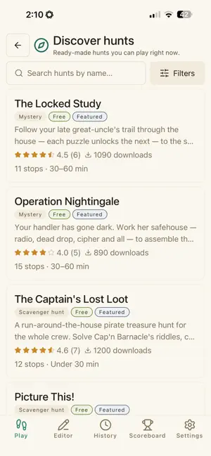 Make A Hunt screenshot 2