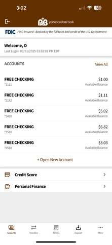 Patterson State Bank Screenshot 3 of 6