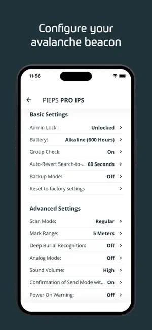 PIEPS screenshot 4