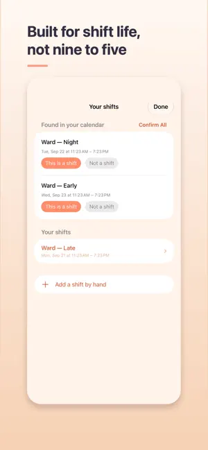 Breakin': Shift Work Planner screenshot 2