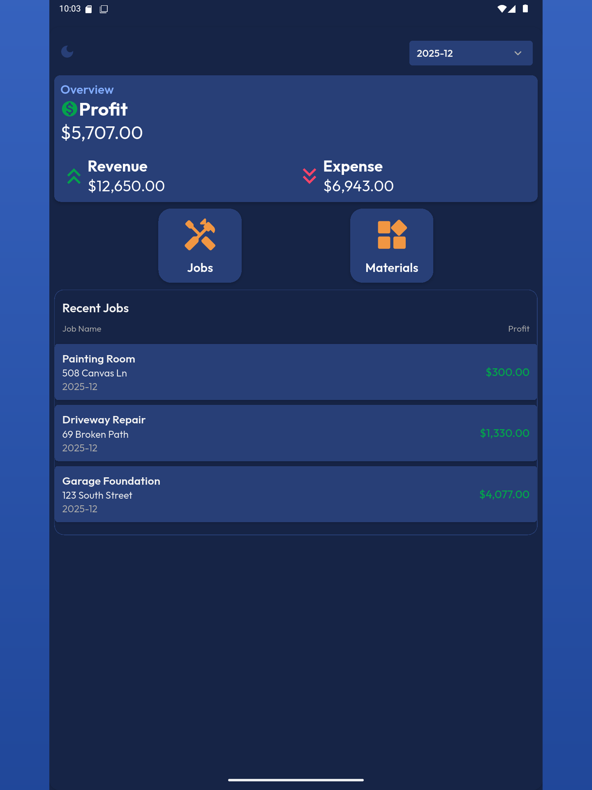 ProList: Job Profit Tracker screenshot 14