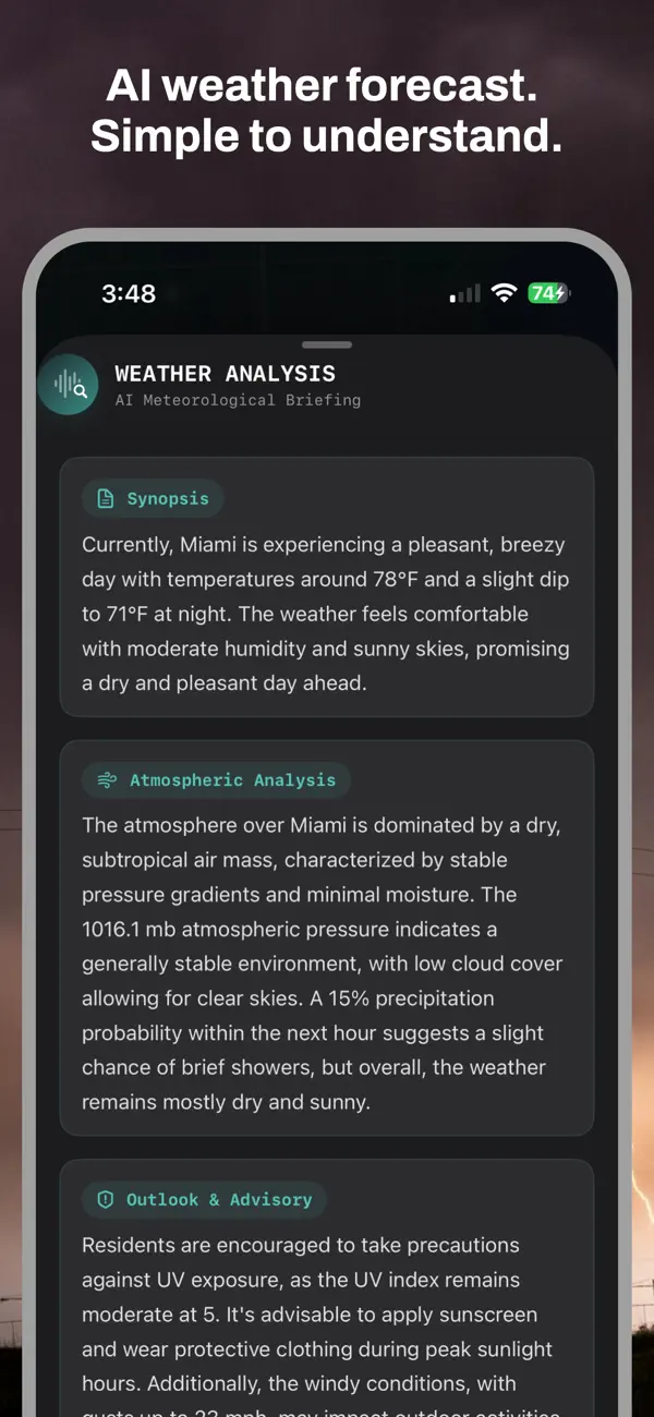 MetaWeather: Weather Forecasts Screenshot 3